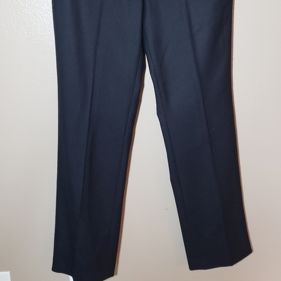 Pendleton Womens Wool Straight Leg Black Dress Pants-Size 6 - Picture 2 of 8